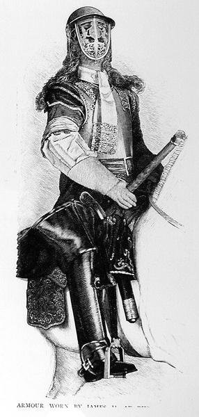 Armour Worn by James II by English School